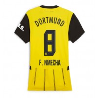 Fotballdrakt Dame Borussia Dortmund Felix Nmecha #8 Hjemmedrakt 2024-25 Kortermet